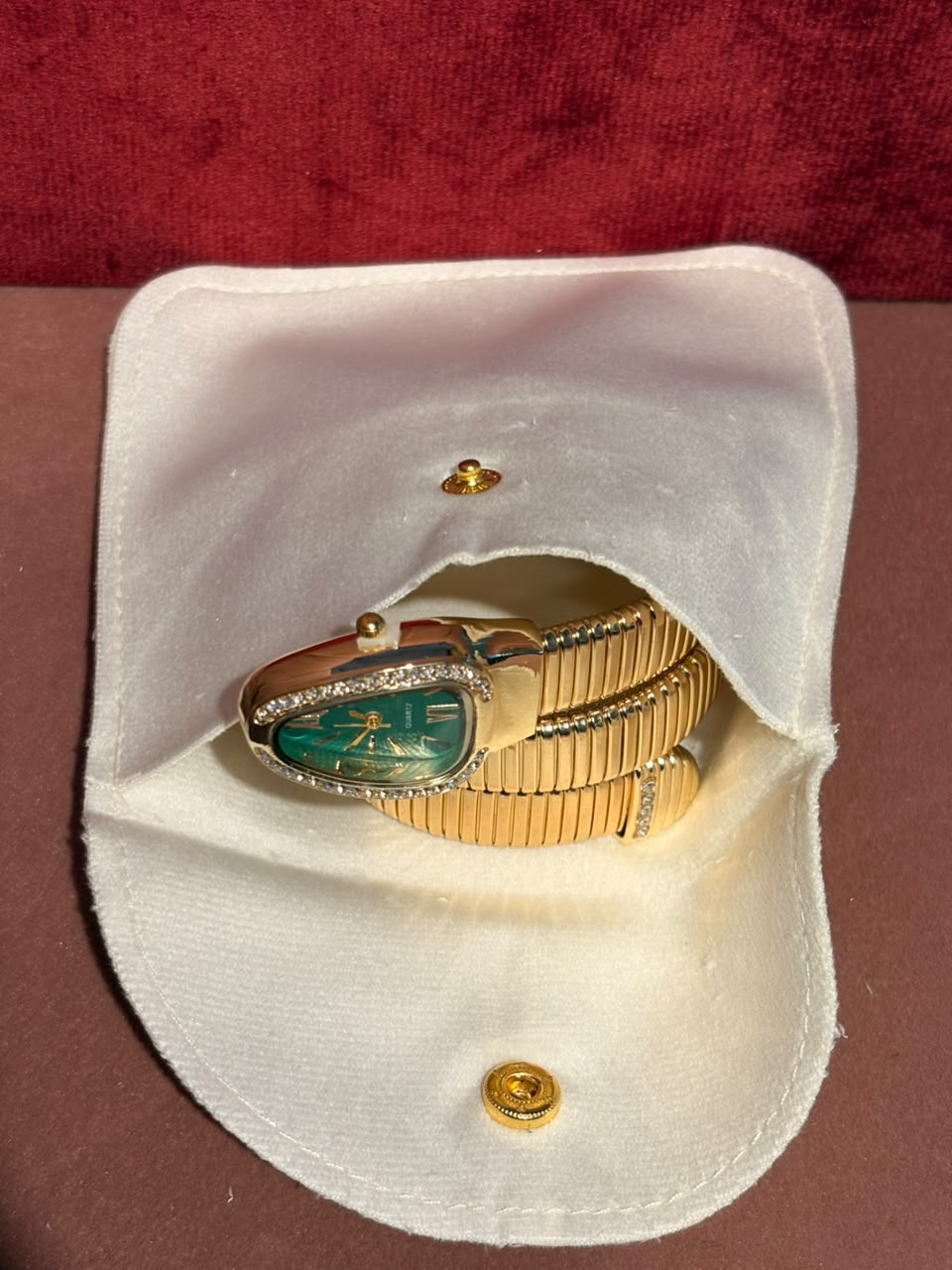 Gold-Tone Statement Watch