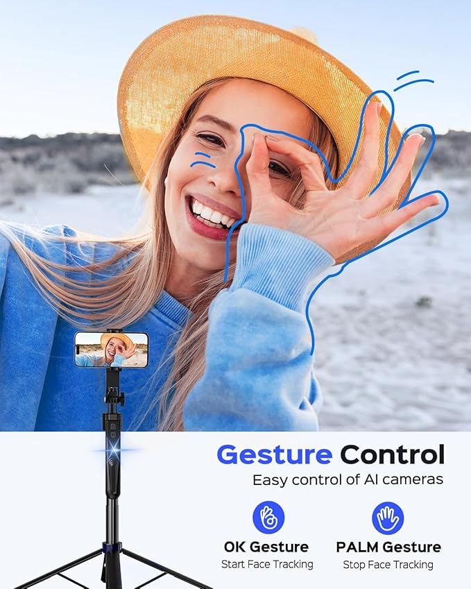 Auto Face Tracking Tripod Face Tracking AI Camera (ES-B181)