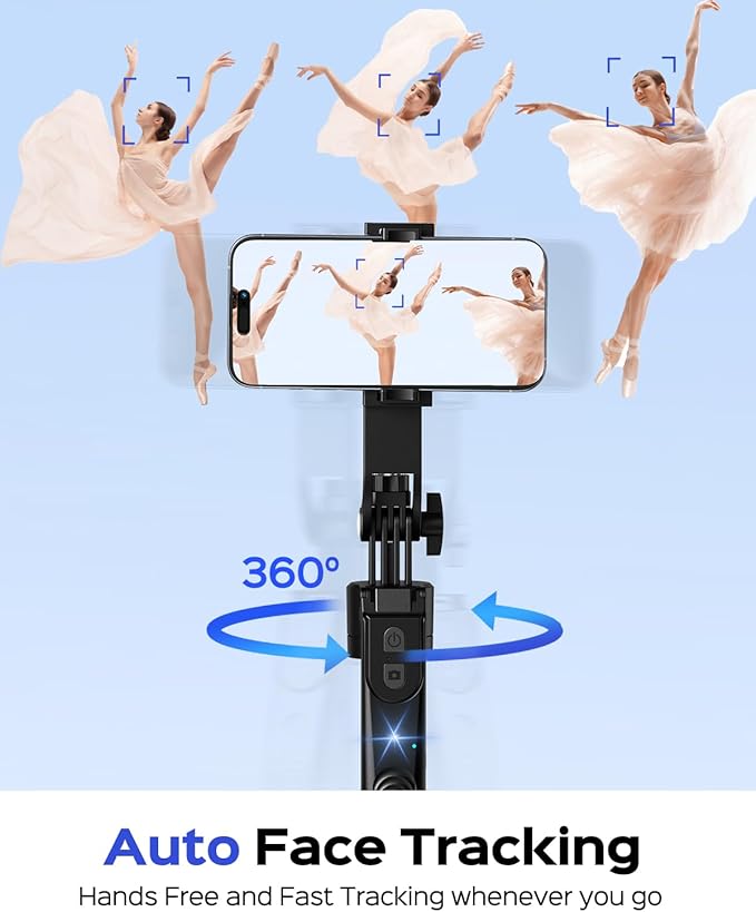 Auto Face Tracking Tripod Face Tracking AI Camera (ES-B181)