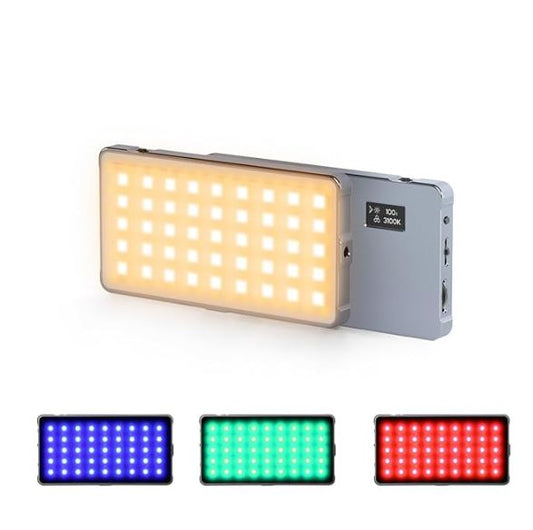 DIGITEK® (LED-D132 ML RGB) 12W Ultra Slim Multi-Color LED Video Light