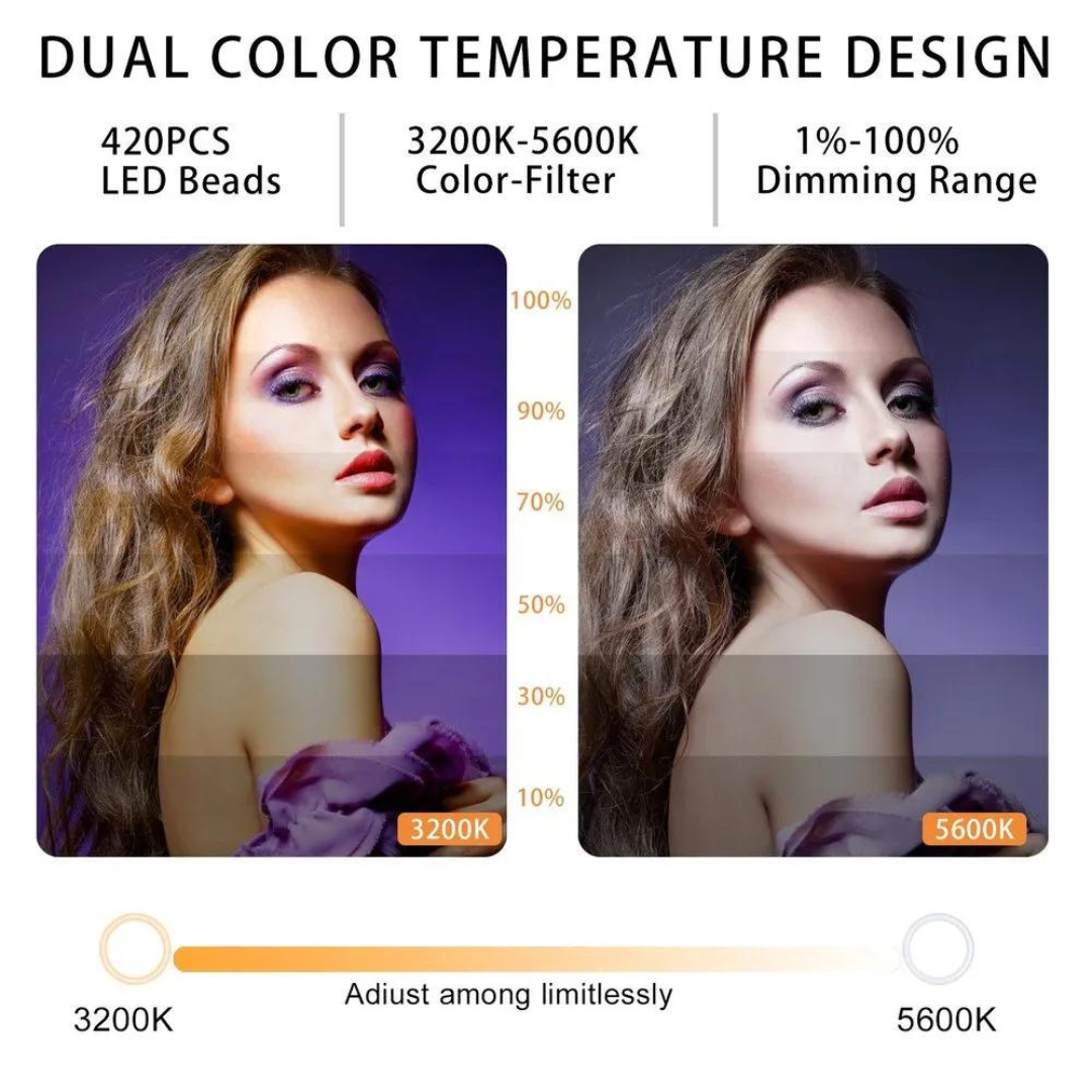 6 Arms LED Ring Light – Cosmoshop