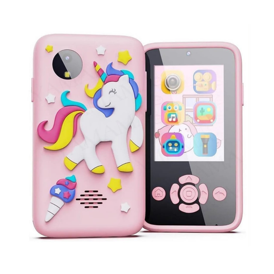 Digital Camera with Silicone Cartoon Case | Photos, Videos, Music & Games