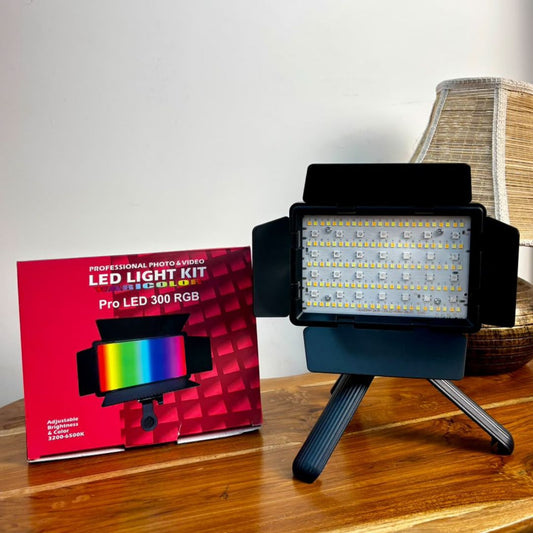Pro LED 300 Varicolor – Professional Photo & Video LED Light Kit