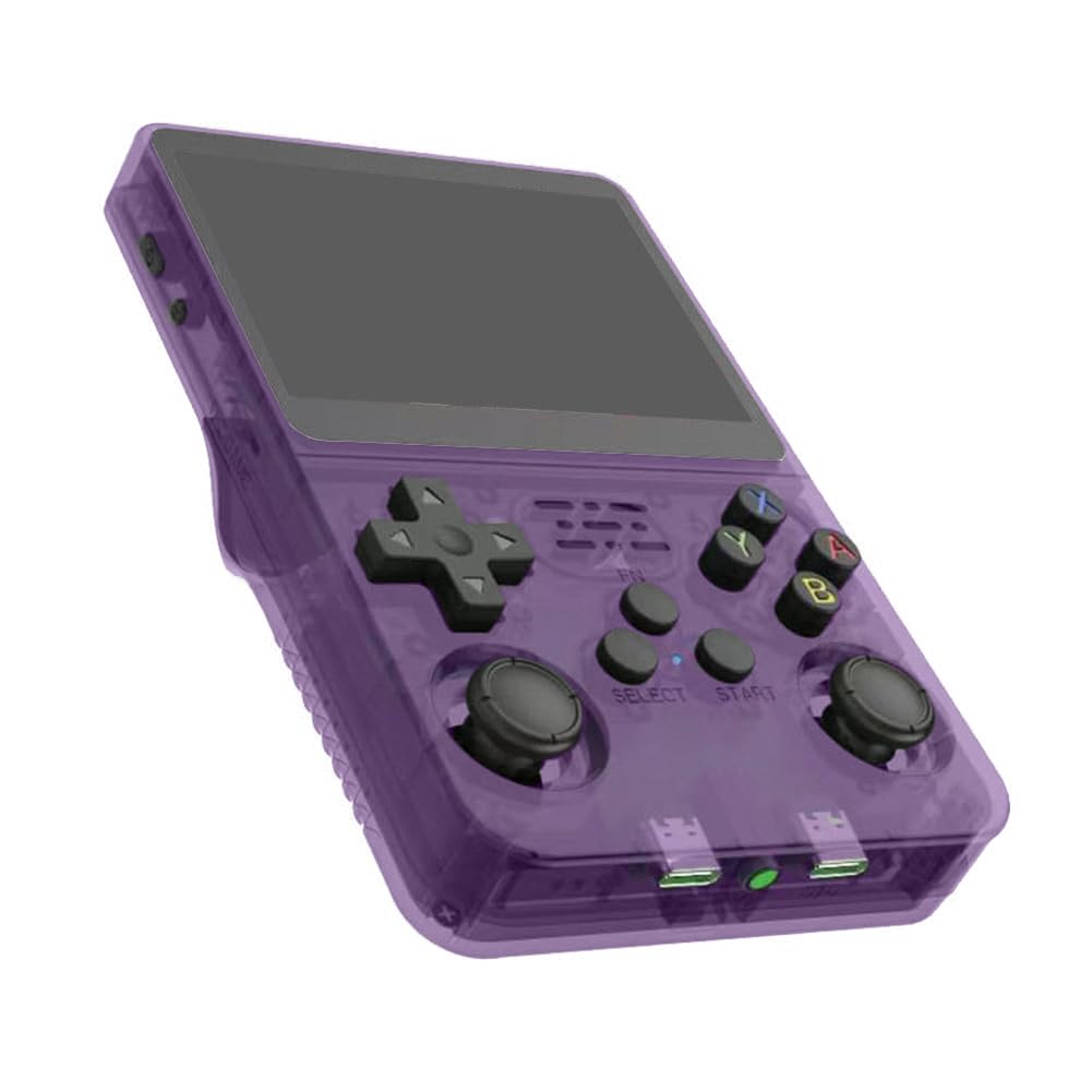 R36S Retro Portable Console – Purple (64GB)