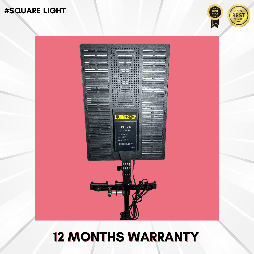 Combo Offer (Wireless Microphone + Square Light)