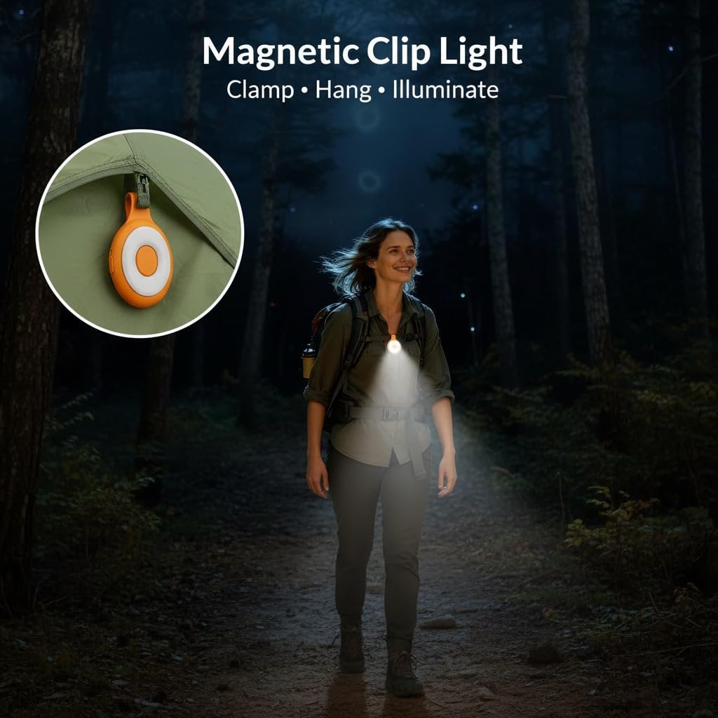 Magnetic LED Selfie Light – Mag-Safe Compatible Ring Light