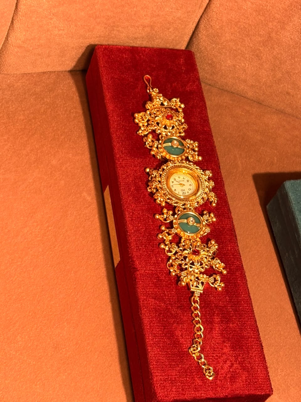 Gold-Tone Traditional Bracelet Watch