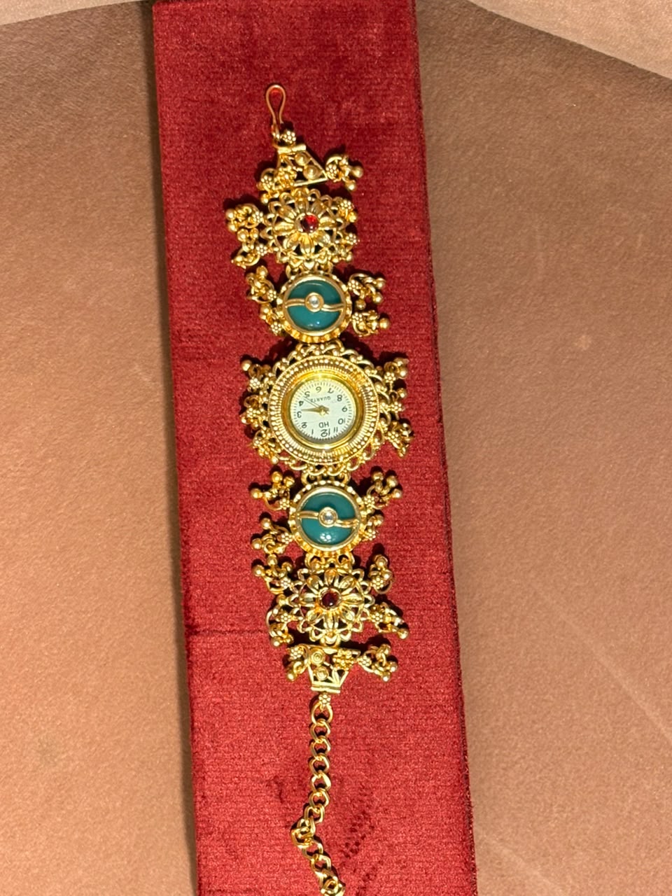 Gold-Tone Traditional Bracelet Watch
