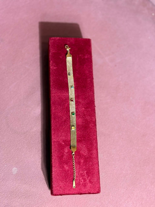 Gold-Tone Minimal Bracelet