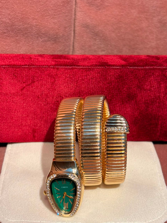 Gold-Tone Statement Watch